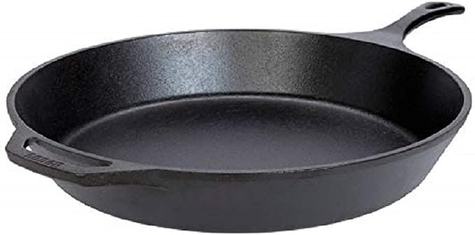 Lodge L14SK3 15-Inch Pre-Seasoned Cast-Iron Skillet | Amazon (US)