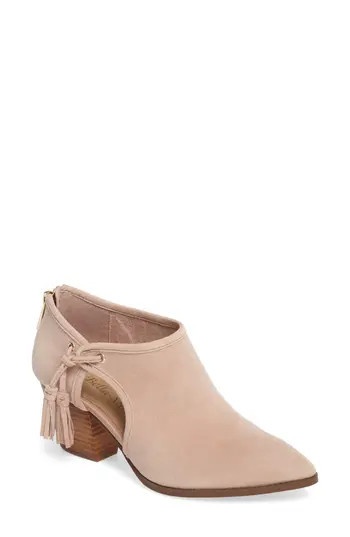 Women's Bella Vita Eli Cutout Bootie, Size 6 N - Pink | Nordstrom
