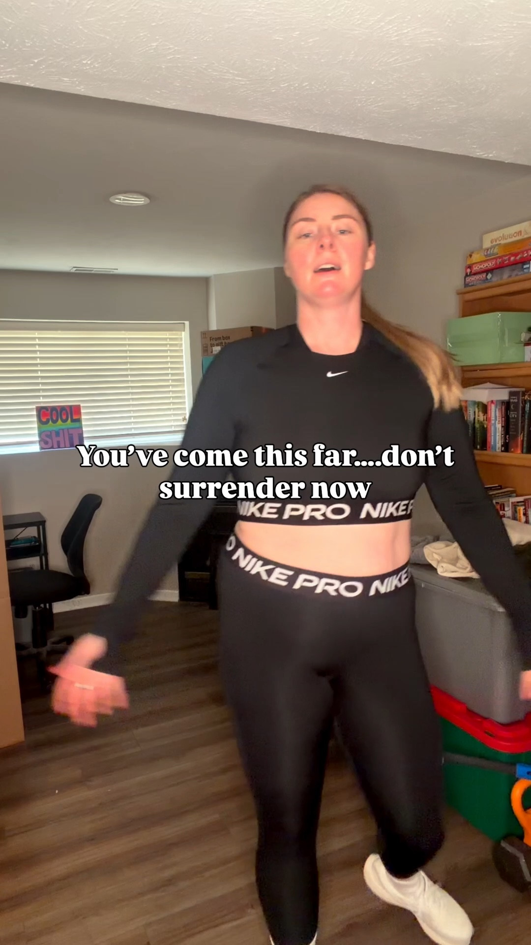 You’ve come this far, don’t give up now!

Putting on a cute set for my workout always gives me an extra boost of energy!

plus size activewear, activewear, Nike 

#LTKActive #LTKMidsize #LTKPlusSize