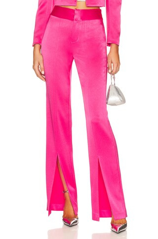 Jody High Waisted Front Slit Pant
                    
                    Alice + Olivia | Revolve Clothing (Global)