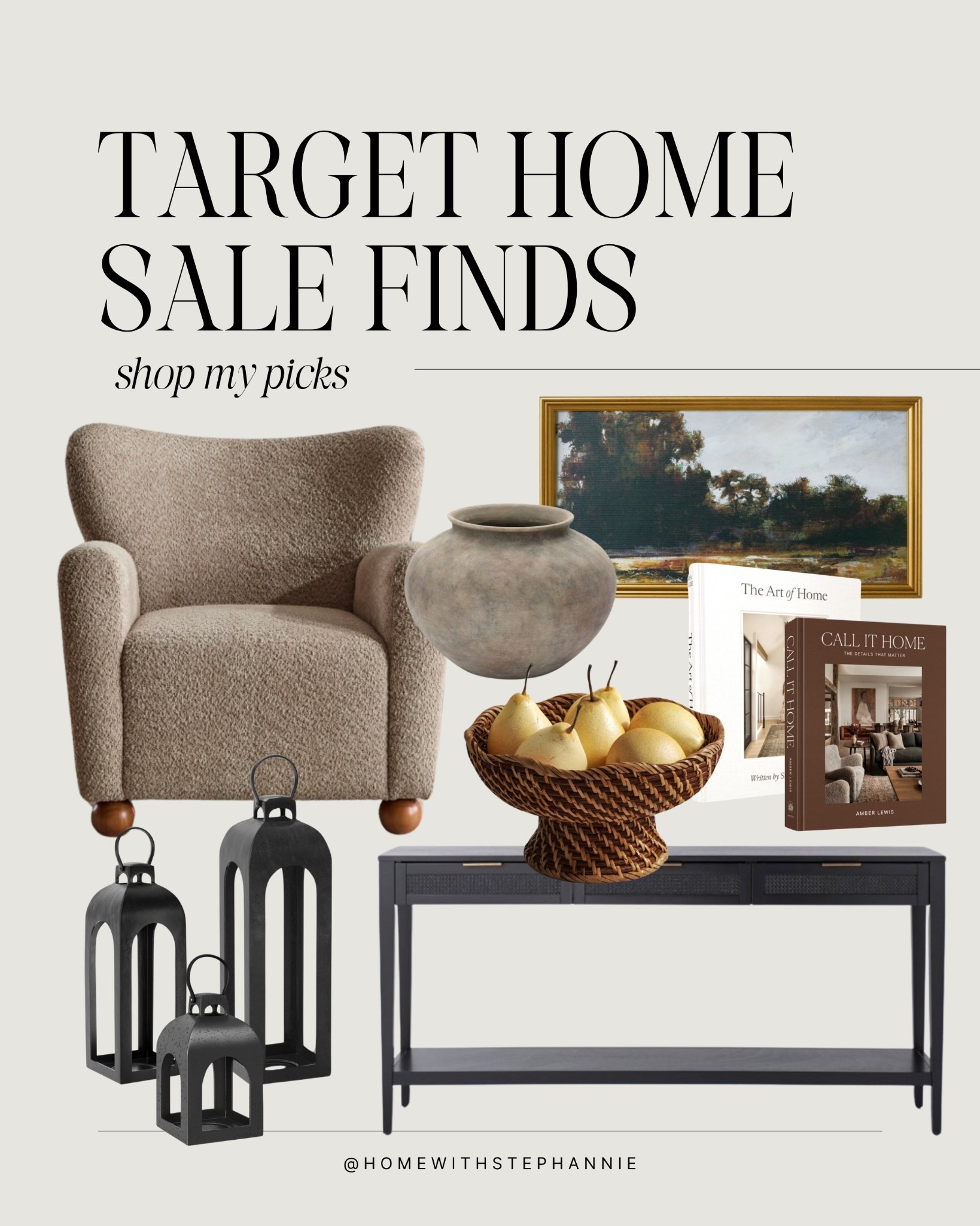 @Target circle week home sale finds 

#target #targetcircleweek #targethome #targetsale #accentchair #consoletable #entrywaytable #outdoordecor #coffeetablebooks #wallart

#LTKSeasonal #LTKSaleAlert #LTKHome