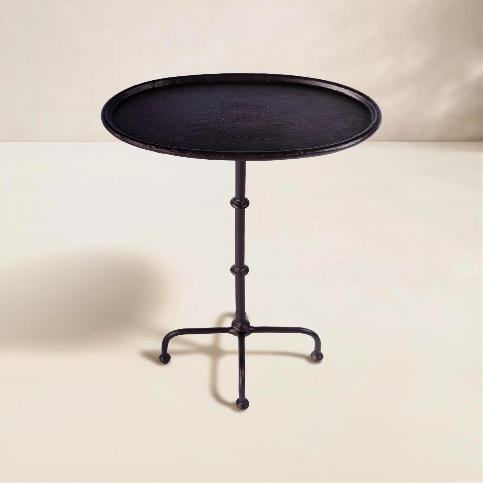 Aucilla Oval 19.75'' L x 12'' W Outdoor Side Table | Wayfair North America