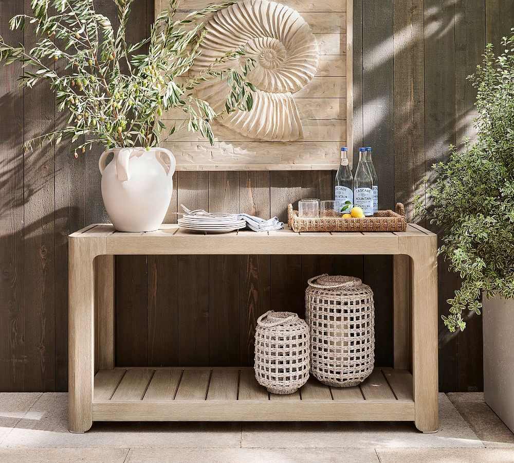 Aptos Outdoor Console Table (57") | Pottery Barn (US)