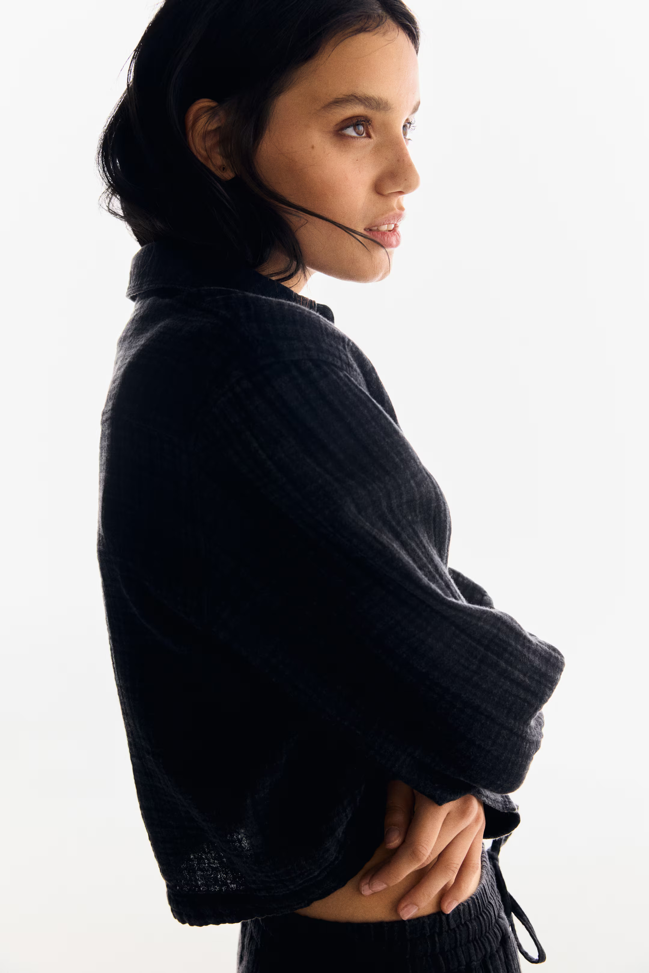 Cotton Muslin Shirt | H&M (US + CA)