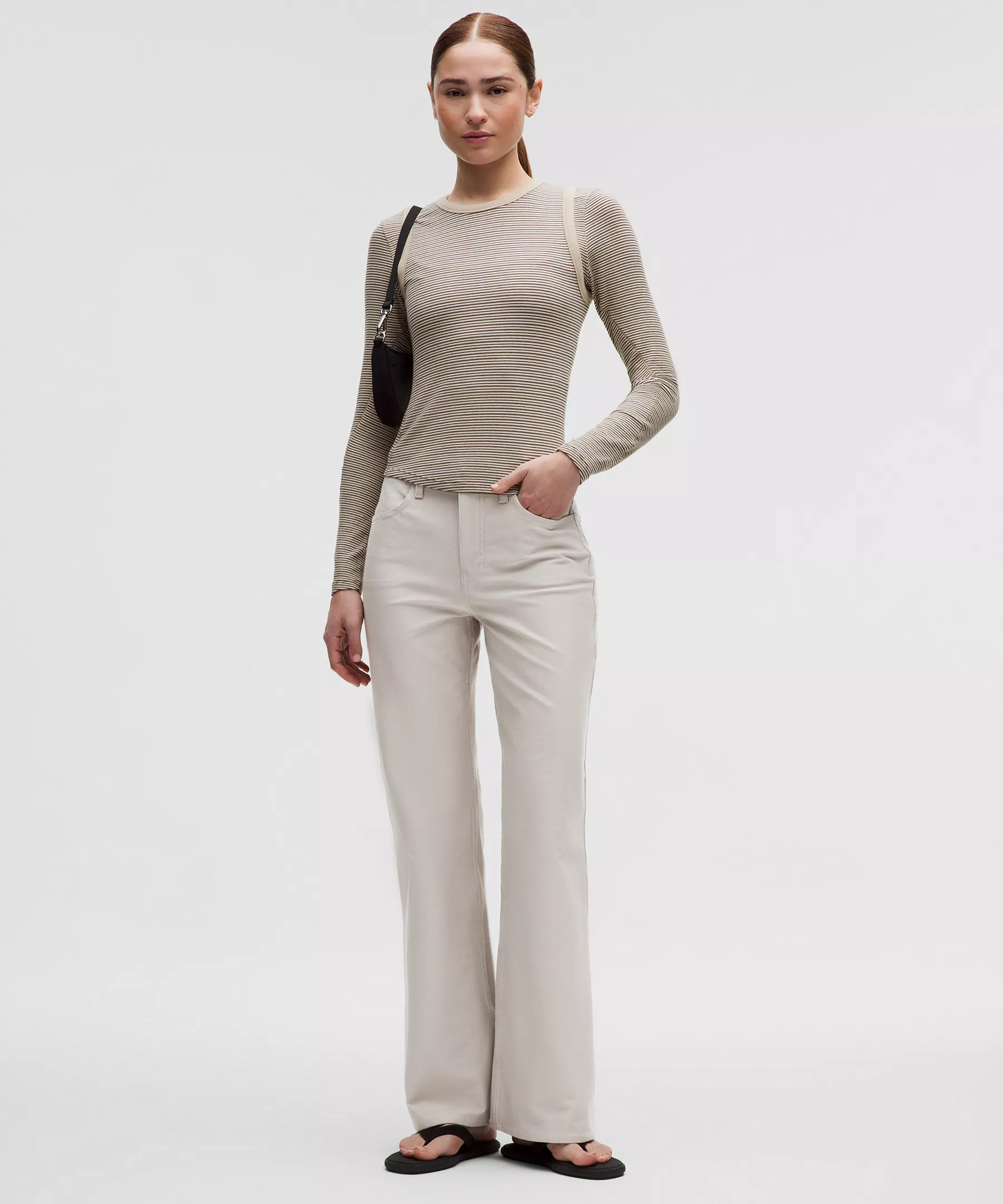 EasyFive High-Rise Subtle-Flare Pant | Lululemon (US)