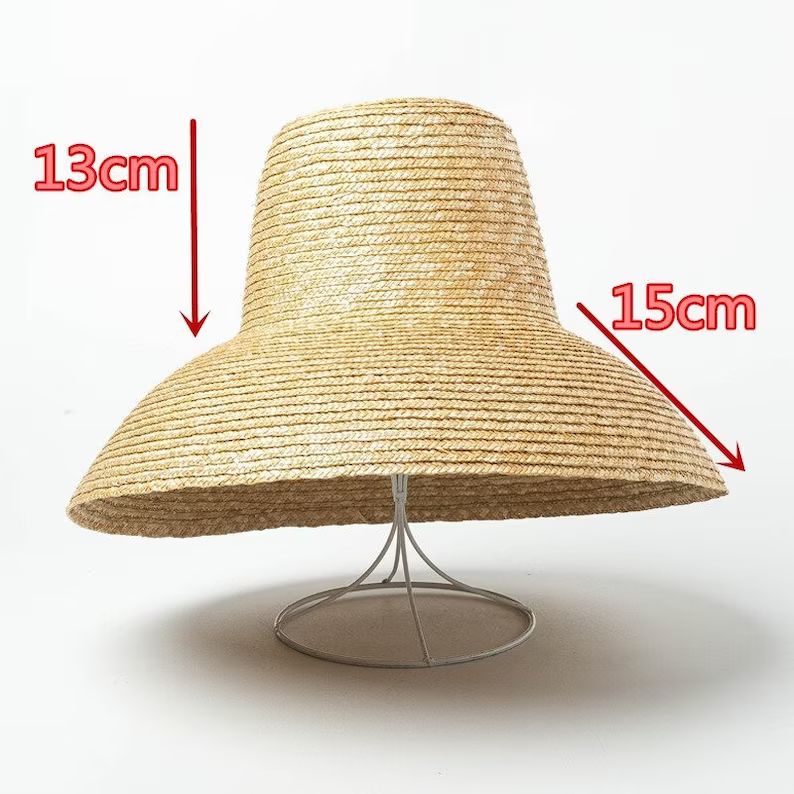Summer Wide Straw Hat Panama Jazz Hat Summer Straw Hat | Etsy | Etsy (US)