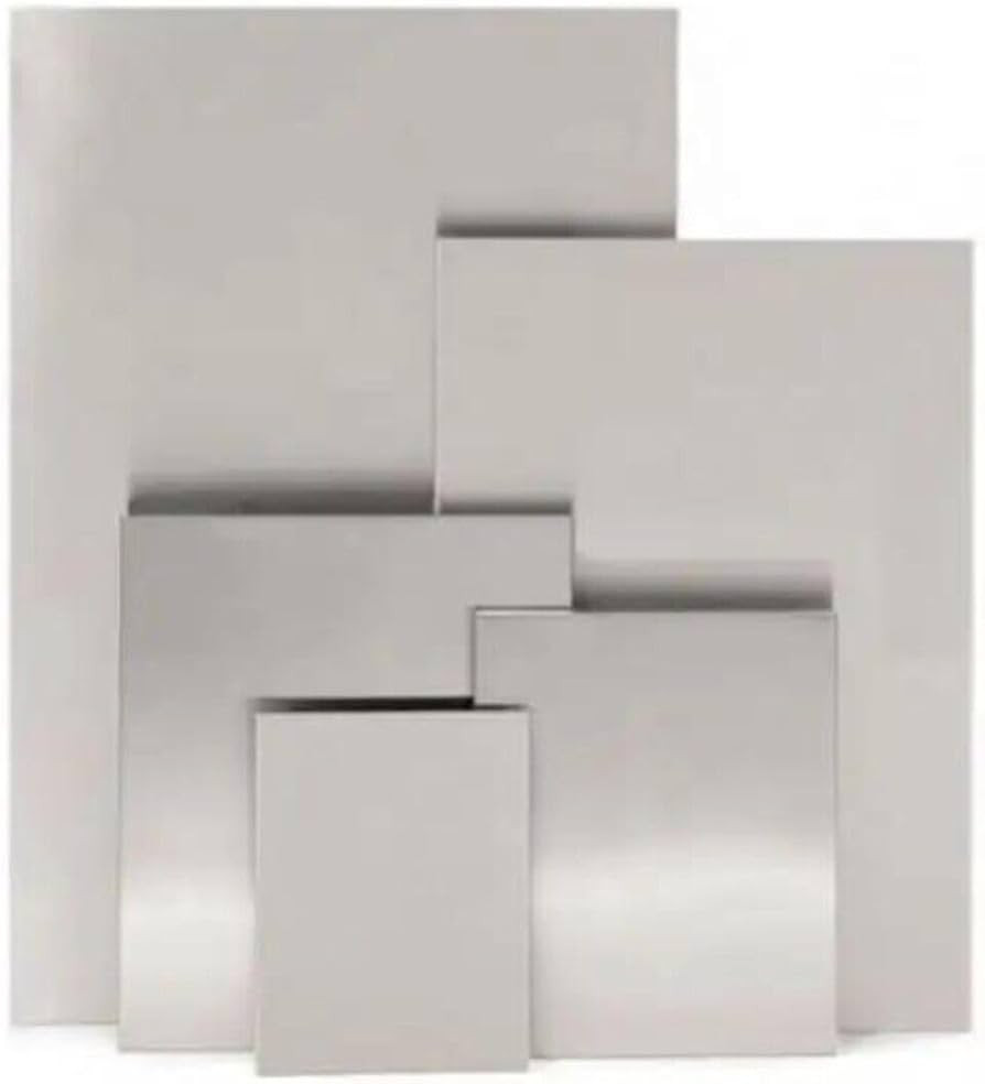 Brushed Stainless Steel Magnetic Notice Memo Board - Screw on Glue on A1 A2 A3 A4 Custom Pieces A... | Amazon (UK)