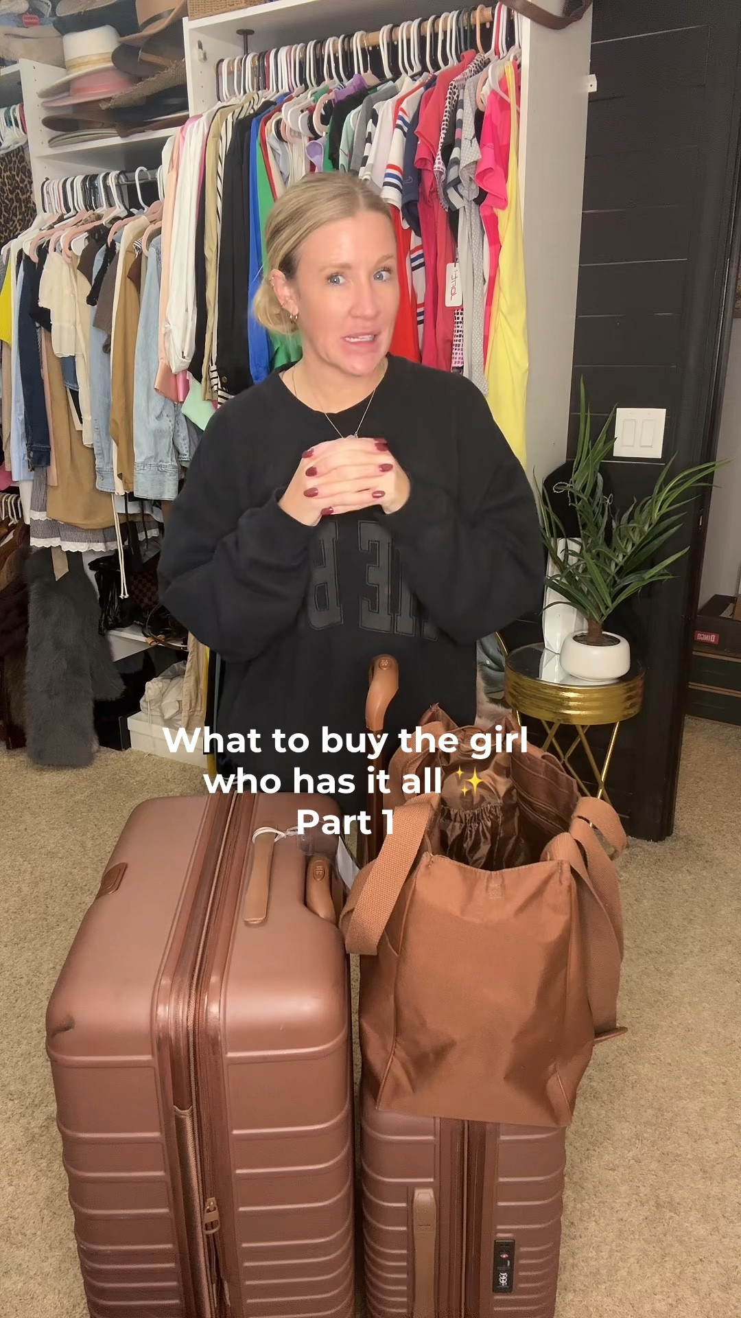 Beis
Luggage
Travel
Gifts for her 

#LTKGiftGuide #LTKTravel #LTKFamily

#LTKSaleAlert #LTKFindsUnder100 #LTKCyberWeek