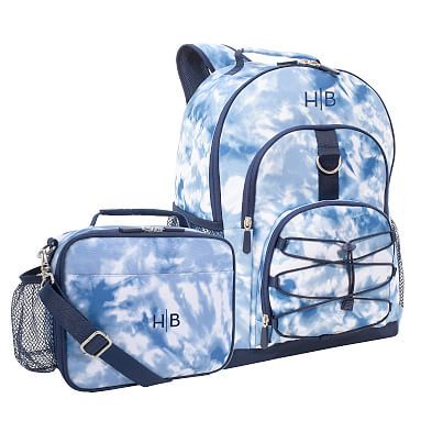 Pacific Tie Dye Navy Backpack & Cold Pack Lunch Bundle | Pottery Barn Teen | Pottery Barn Teen