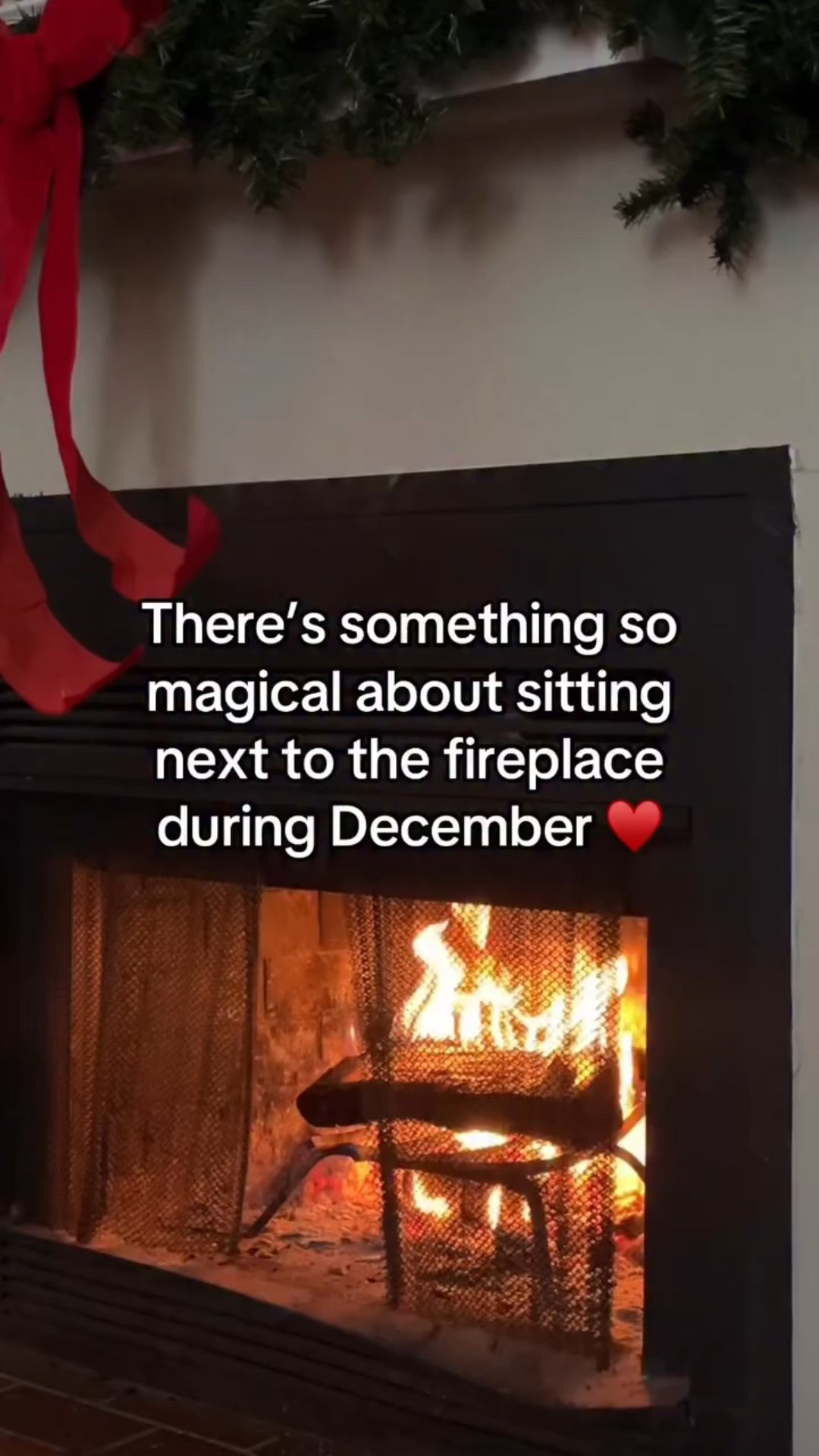 Pausing in the warmth, reminding myself that moments like this are the ones I’ll remember the stillness, the glow, the quiet reminder that life feels softer when I actually slow down to feel it. 
✨

#December #fireplace

#LTKHoliday #LTKSeasonal #LTKHome