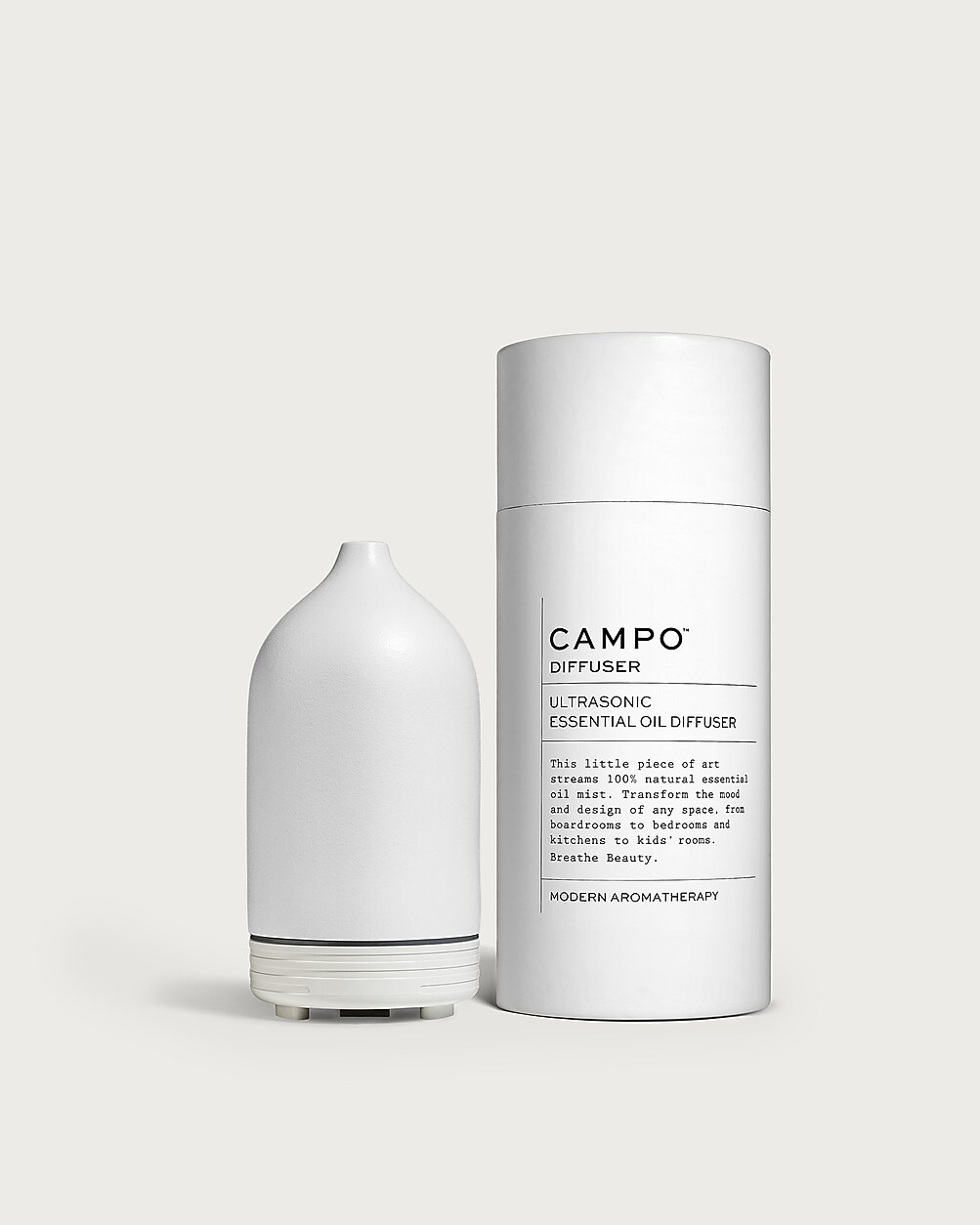 CAMPO® white ceramic ultrasonic essential oil diffuser | J. Crew US