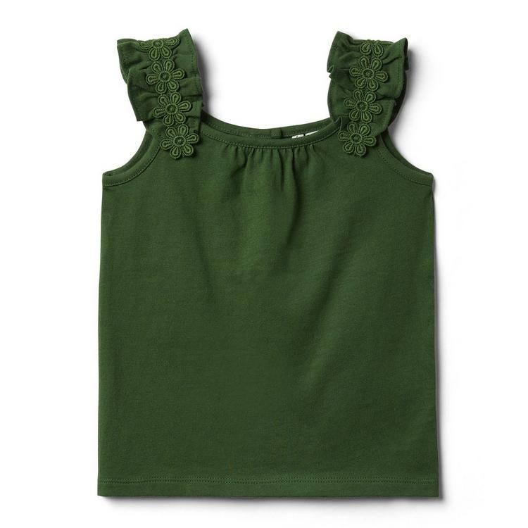 Ruffle Strap Top | Janie and Jack