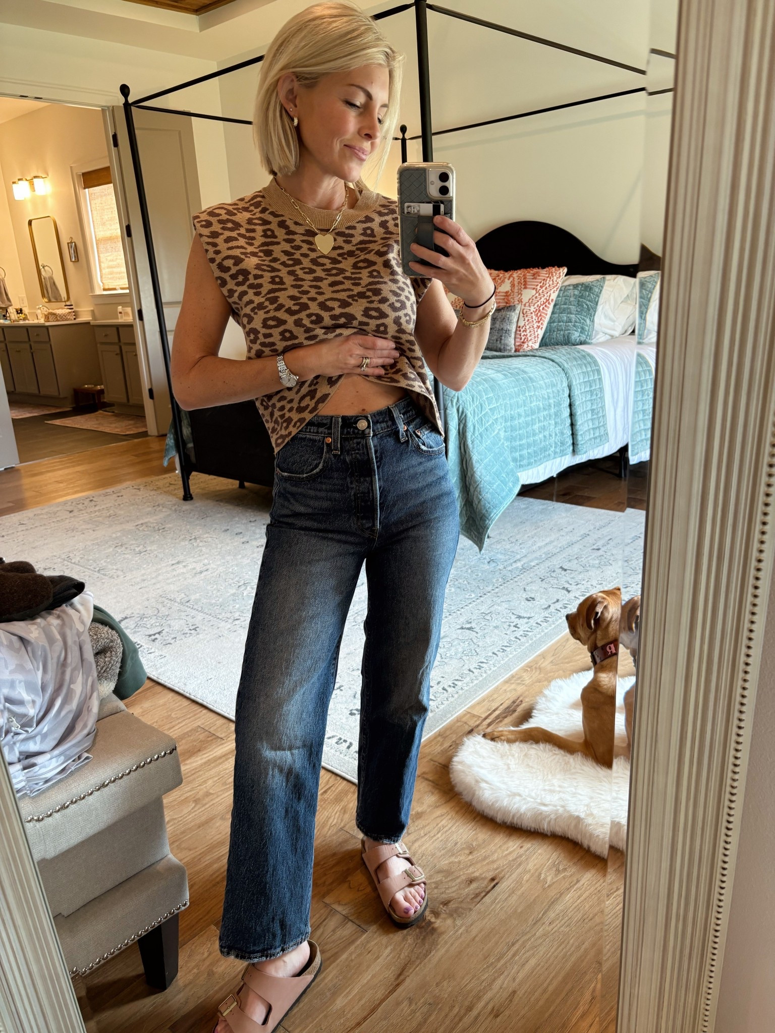 the best jeans for petites, under $100. Wearing size 24. I’m 5’1” and the ankle length fits perfect 

#LTKPetite #LTKFindsUnder100