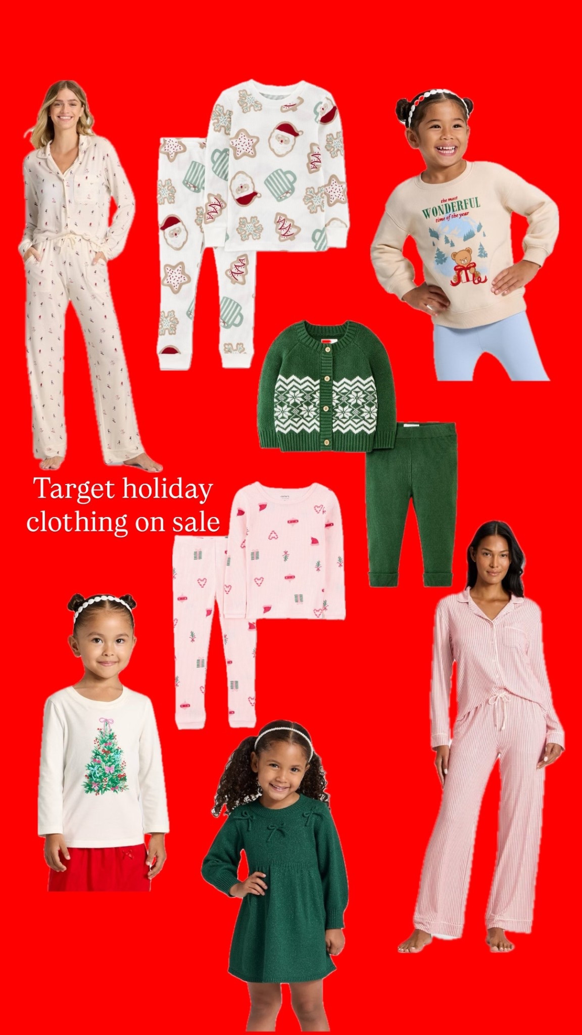 Target holiday clothing on sale!

#LTKSeasonal #LTKKids #LTKHoliday