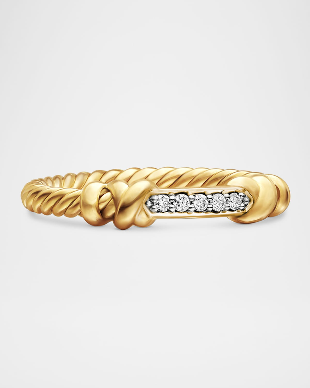 Petite Helena Wrap Band Ring, 4mm | Neiman Marcus