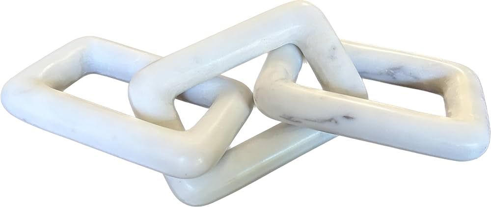 Decorative Marble Chain Link (White) | Amazon (US)