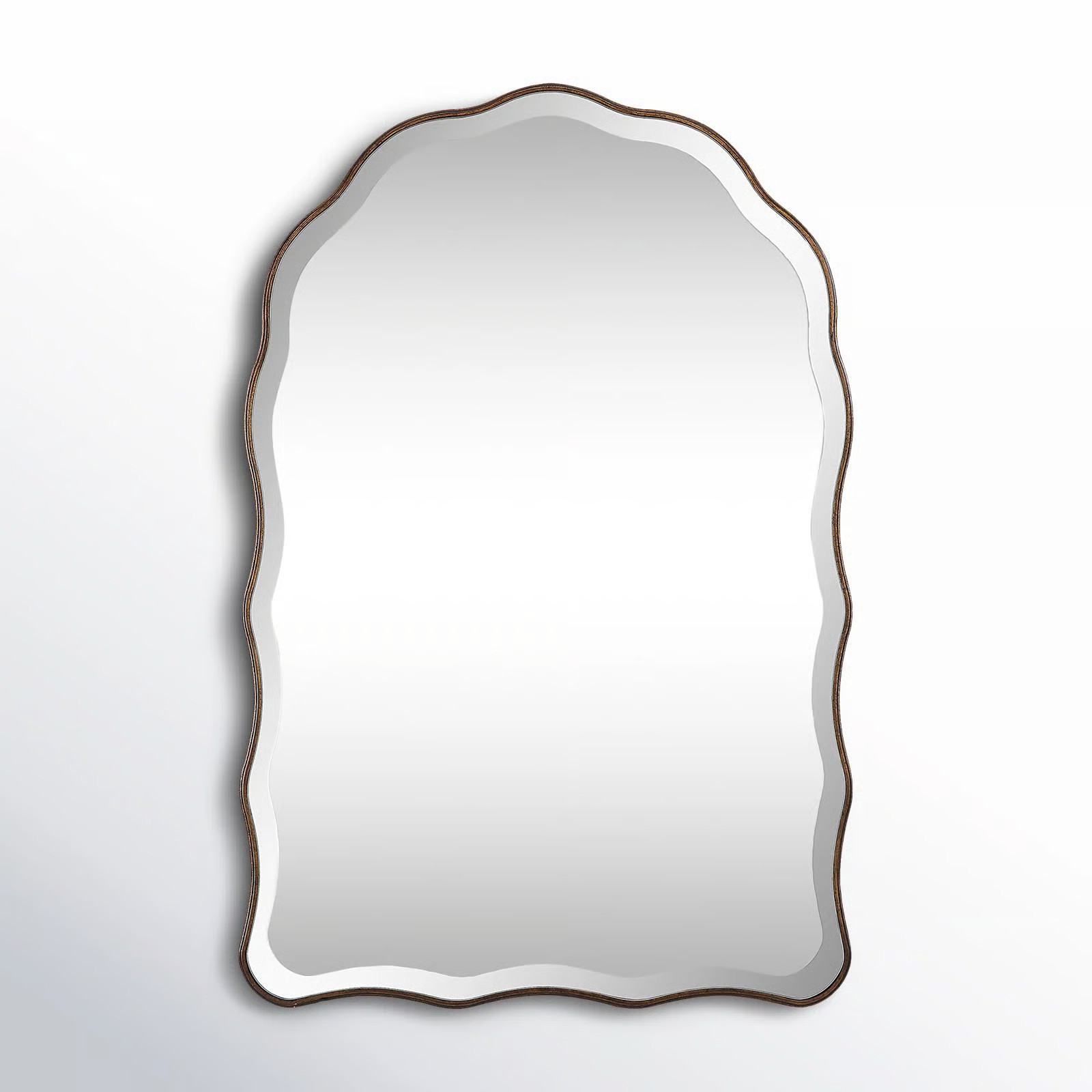 Birch Lane™ Katerina Scalloped Wood Wall Mirror & Reviews | Wayfair | Wayfair North America