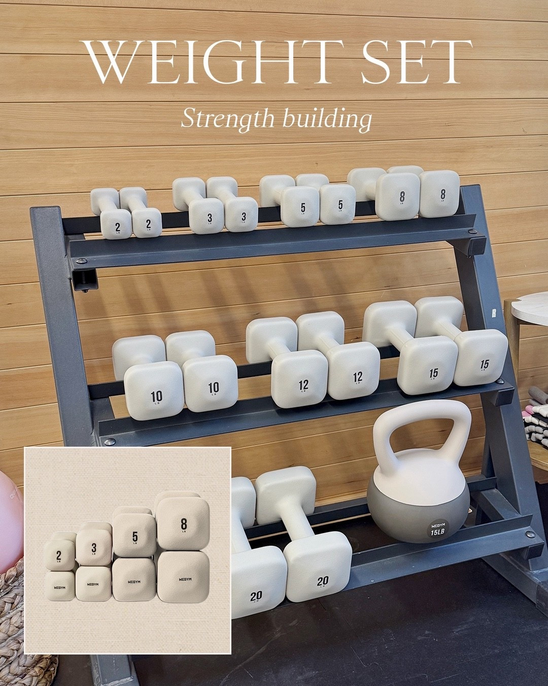 Weight set from Amazon home💪🏻

#LTKActive #LTKfitnessgoals #LTKHome