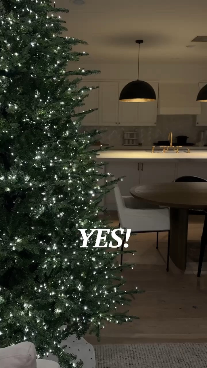 The VIRAL Home Depot tree. Is it worth the hype?? Watch to see the final result🎄❤️ Wow! I was skeptical...but I personally think this very popular tree is worth the hype! It has over 3,000 lights that twinkle. It also has a remote, so you can change the white lights to colored and to different settings. Out of all the faux trees I have owned this one by far was the absolute EASIEST thing ever to set up. No fluffing necessary & the tree was up in under 5 minutes!!
XX

#LTKSeasonal #LTKHoliday #LTKVideo