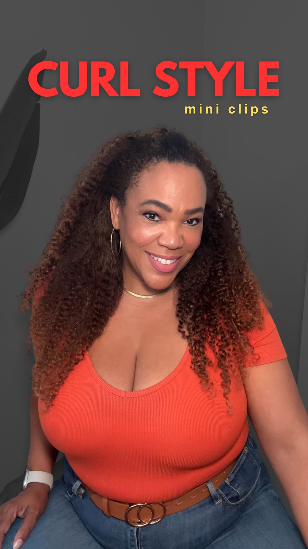 Ladies Over 40: Nah, you’re not too old to try new hairstyles! If you like it, try it! Used @Kitsch mini claw clips for this Pinterest inspired curly hairstyle 

#LTKBeauty #LTKMidsize #LTKOver40