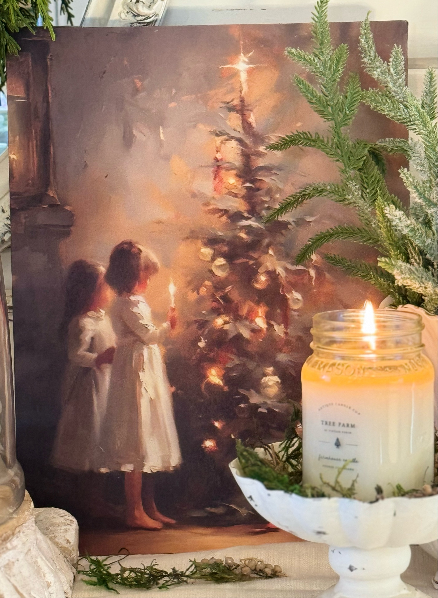 Winter Rustic Christmas Tree Wall Art!
This is such a beautiful vintage style canvas that you can hang as is or add into a frame!

#LTKSeasonal #LTKHoliday #LTKHome