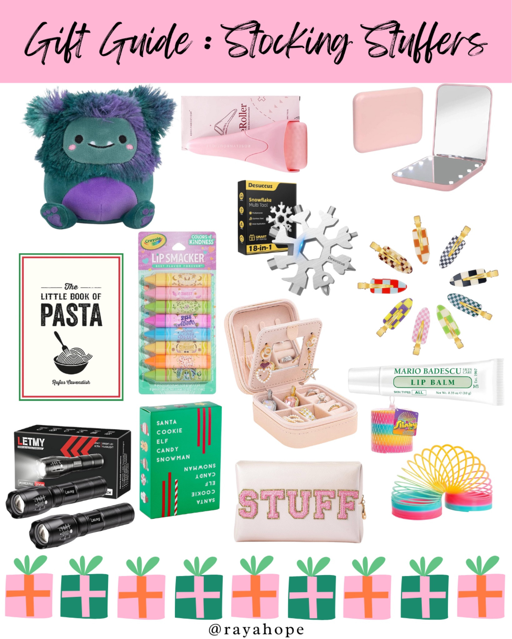 Stocking Stuffers Gift Guide

#LTKSeasonal #LTKGiftGuide #LTKHoliday