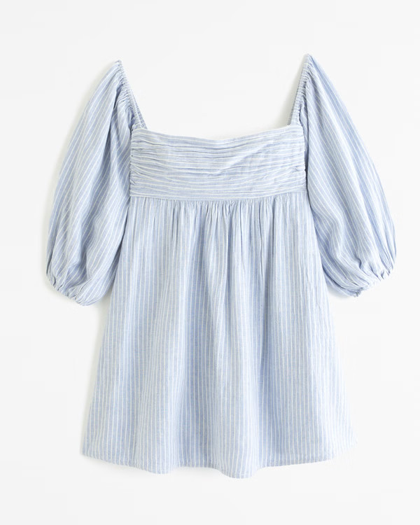 Women's Emerson Off-The-Shoulder Skort | Women's | Abercrombie.com | Abercrombie & Fitch (US)