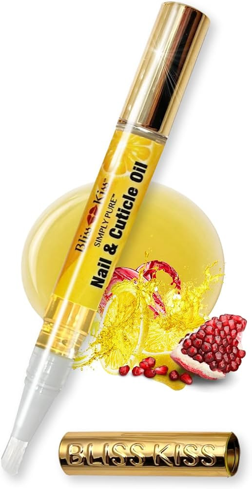 Bliss Kiss | 1 Crisp Fragrance | Nail Oil Cuticle Pen w/Vitamin E & Jojoba\u23e4Nail Strengthener... | Amazon (US)