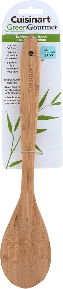 Cuisinart GreenGourmet Bamboo Solid Spoon | Amazon (US)