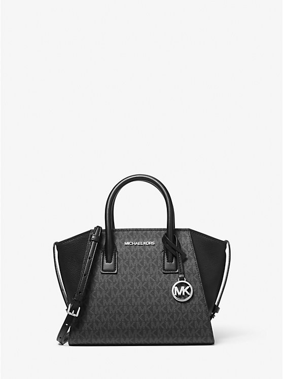 Avril Small Logo Top-Zip Satchel | Michael Kors US
