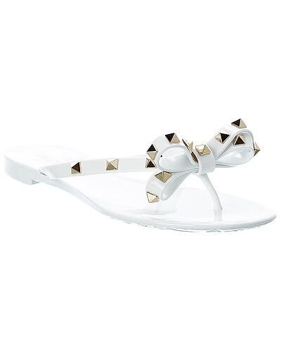 Valentino Rockstud Rubber Flat | Ruelala