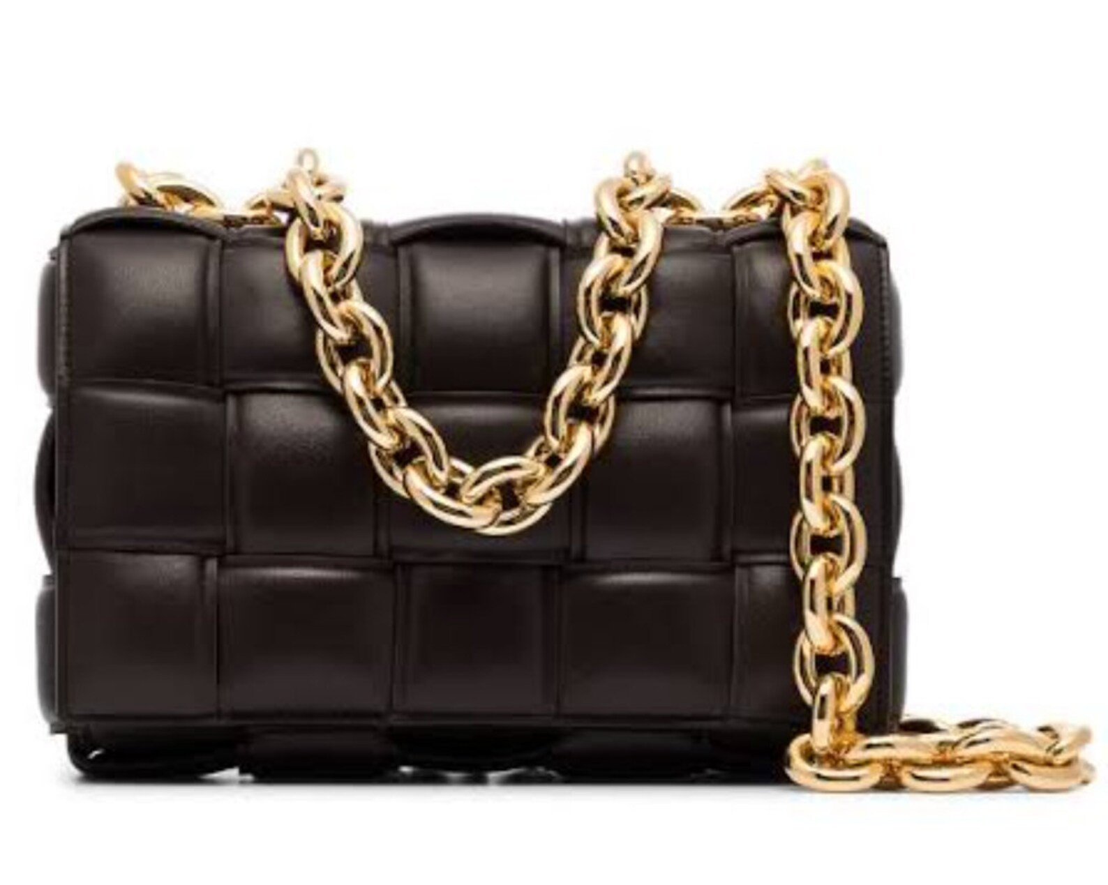 Chain  Padded Casette Bag Modern Bags Women Leather Vegan | Etsy | Etsy (US)