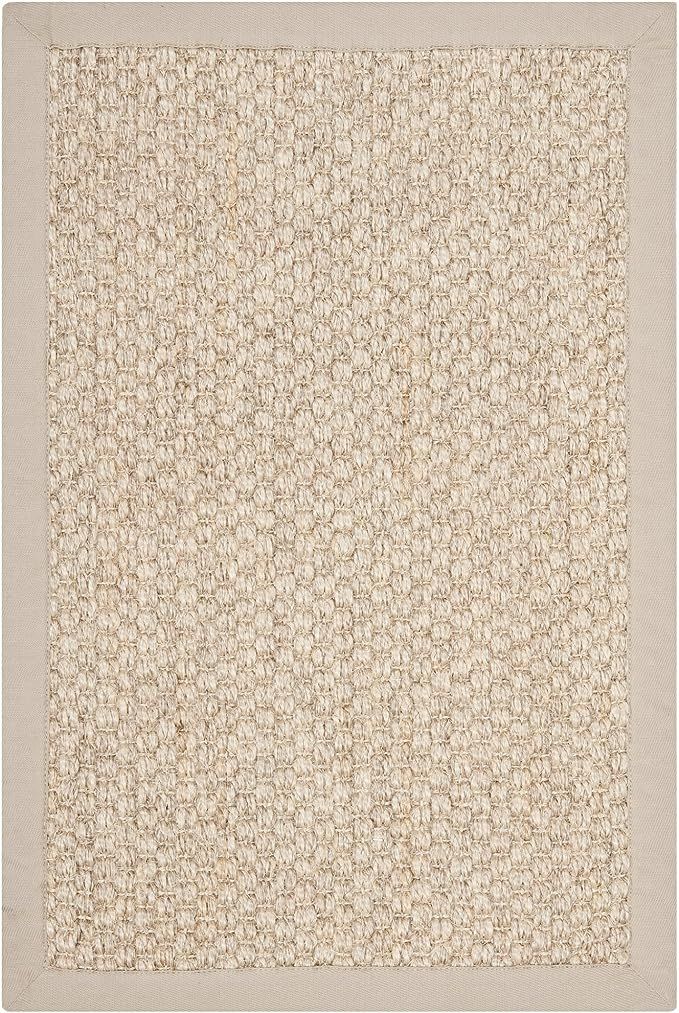 SAFAVIEH Natural Fiber Collection Accent Rug - 2' x 3', Marble, Sisal Design, Easy Care, Ideal fo... | Amazon (US)