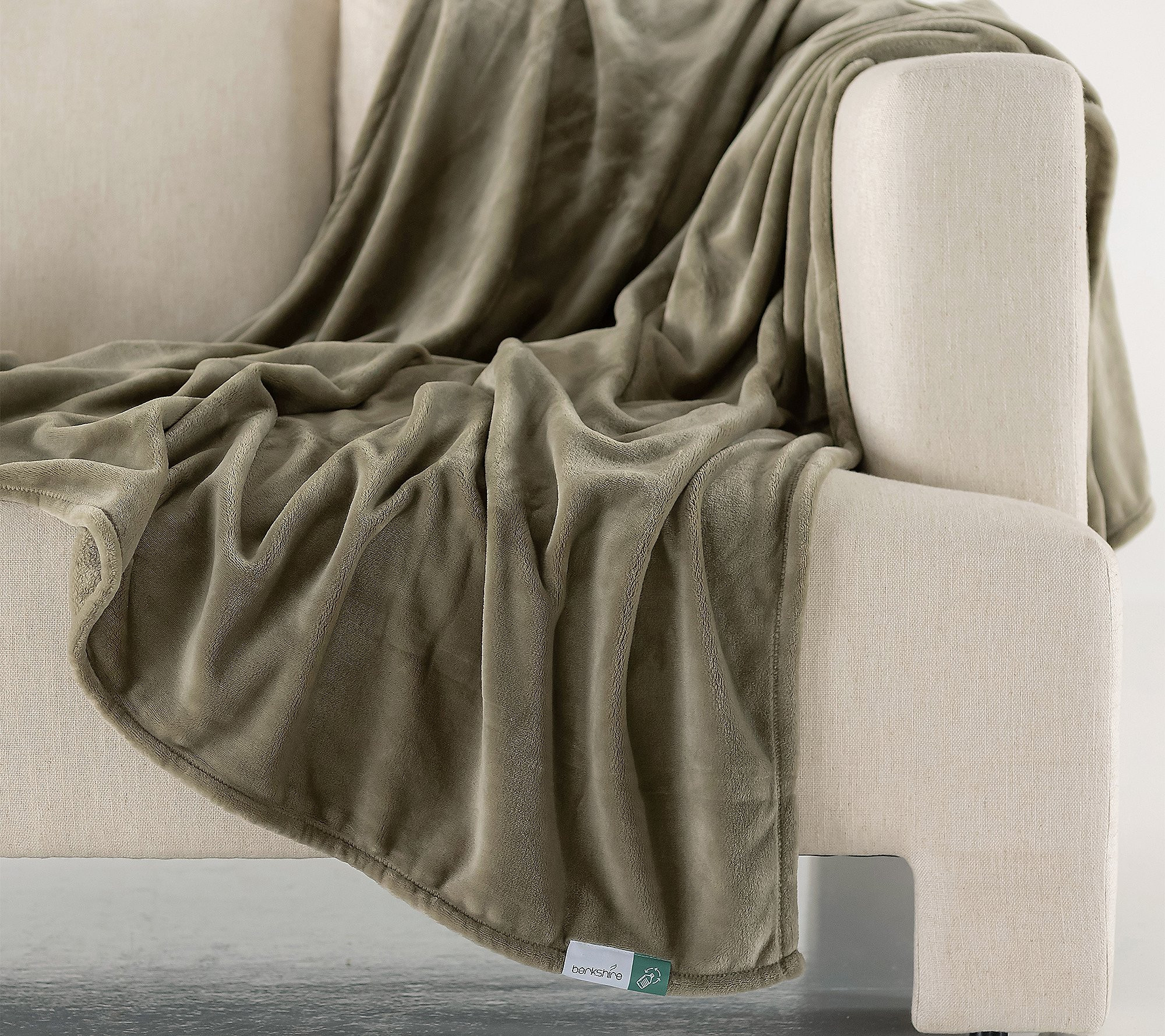Berkshire Blanket VelvetLoft 60""x70"" Throw | QVC