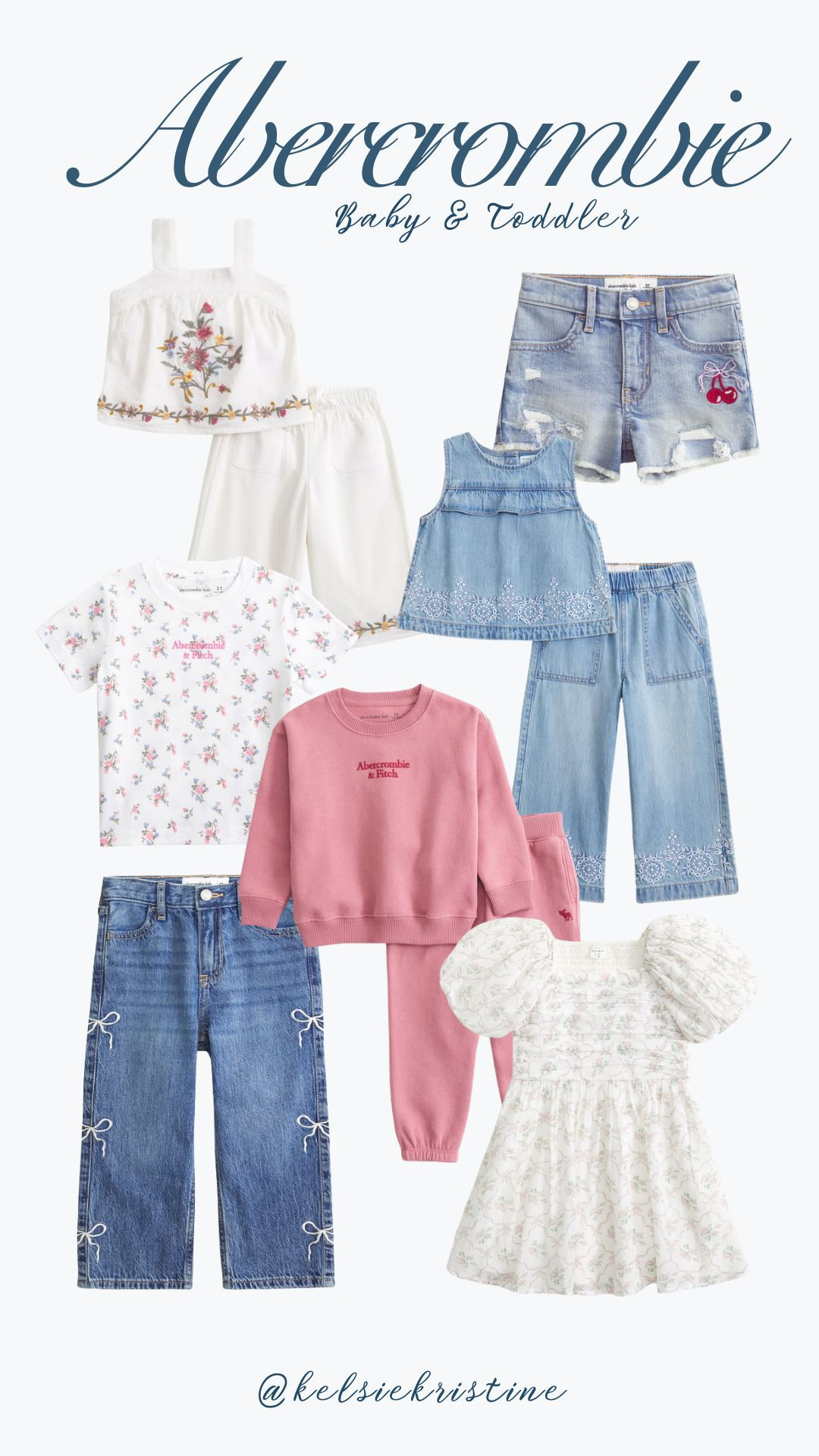 Abercrombie | Baby & Toddler | New Line | A&F New | Toddler Girls Outfits | Abercrombie Baby & Toddler | Cute Spring Outfits Little Girl | Baby Spring Outfits |  

 #LTKmomlife #LTKBaby #LTKKids