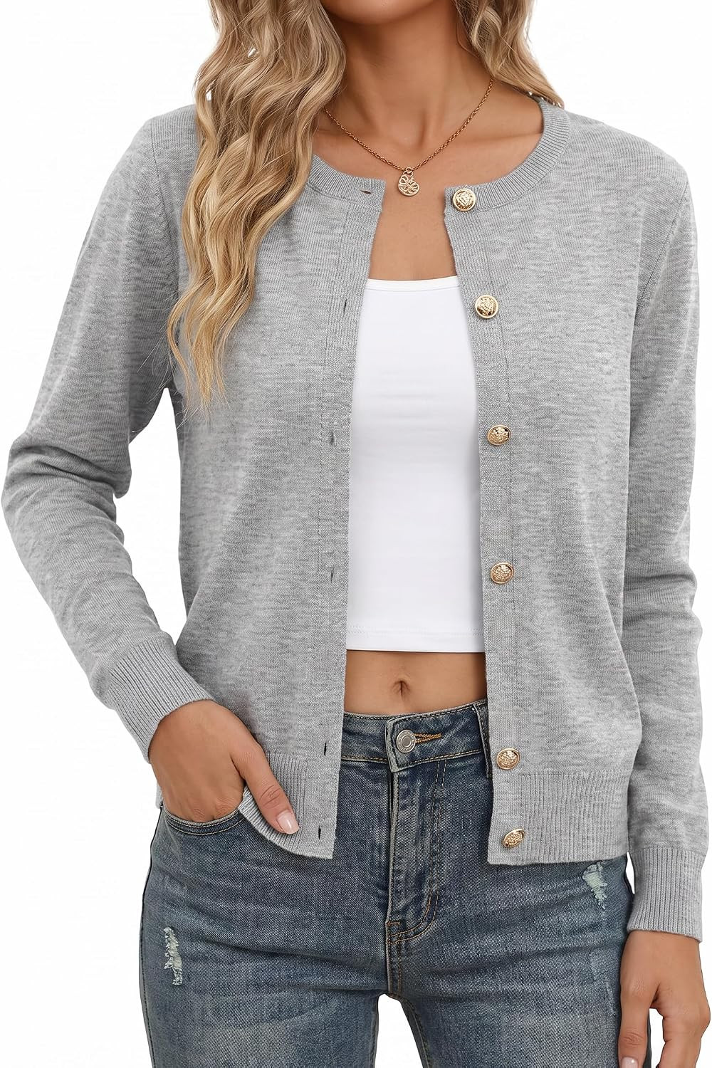 Avisky Cardigan Sweaters for Women Cropped Lightweight Fall Outfits 2026 | Amazon (US)