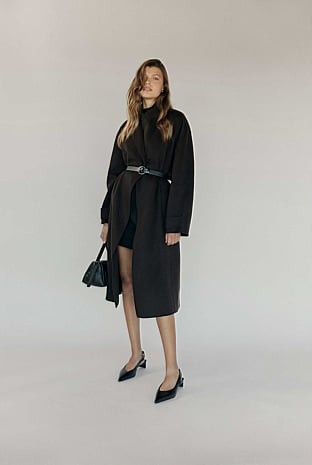 Soft Lapel Coat | Country Road