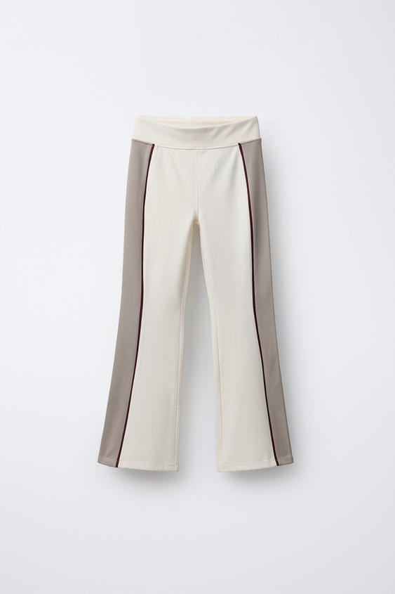 SKI COLLECTION THERMAL FLARE PANTS | Zara US
