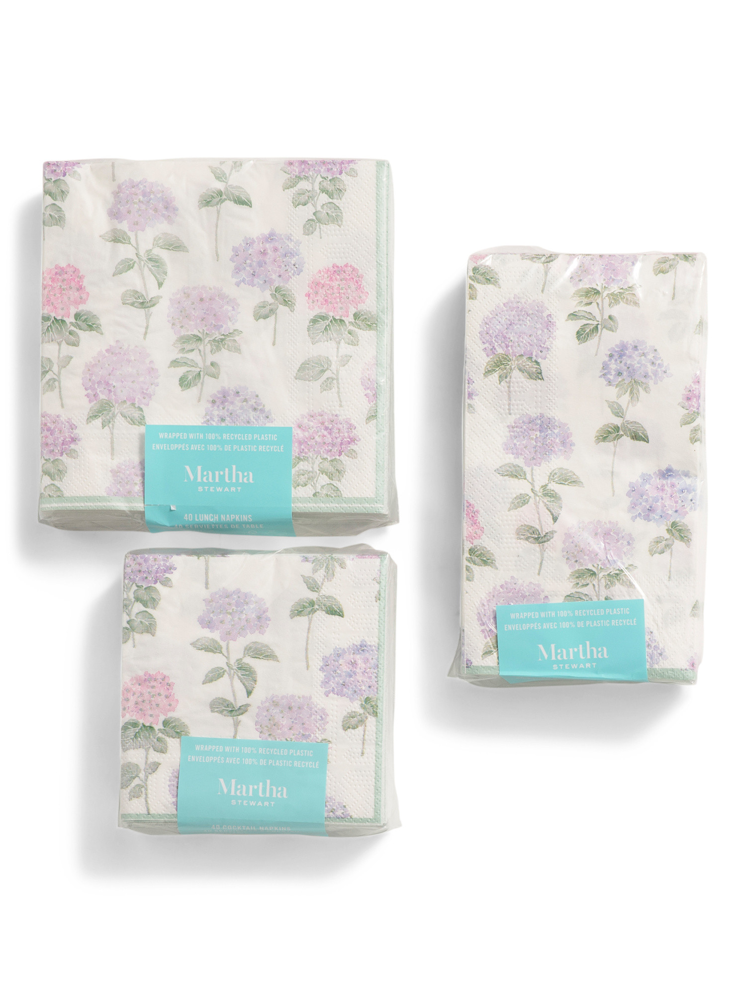 Marill Hydrangeas Napkins Set | TJ Maxx