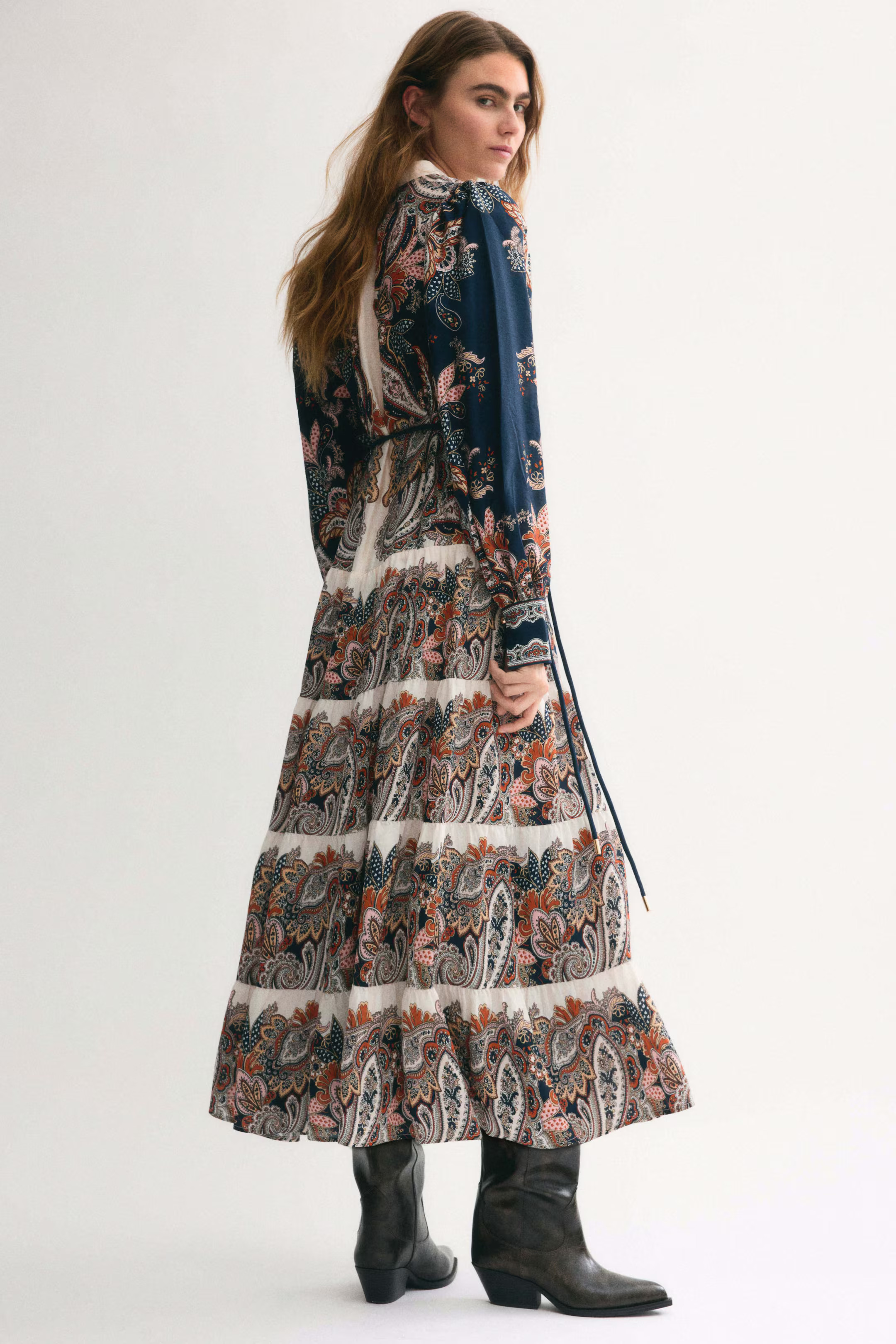 Dress with Tiered Skirt | H&M (US + CA)