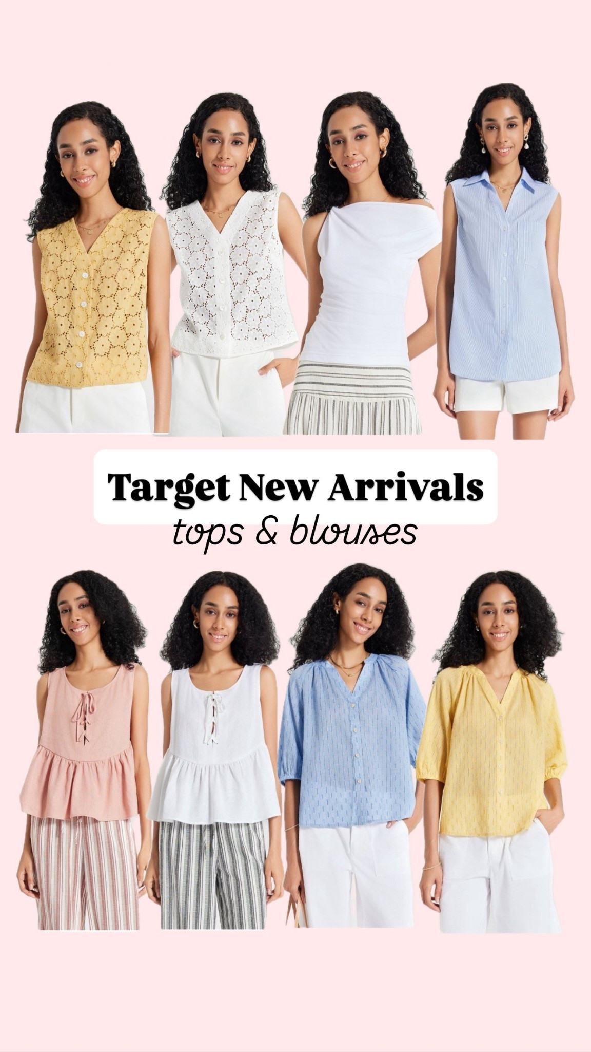 Target new arrivals 
Tops & blouses

#LTKSummerEdit #LTKFindsUnder50 #LTKSeasonal