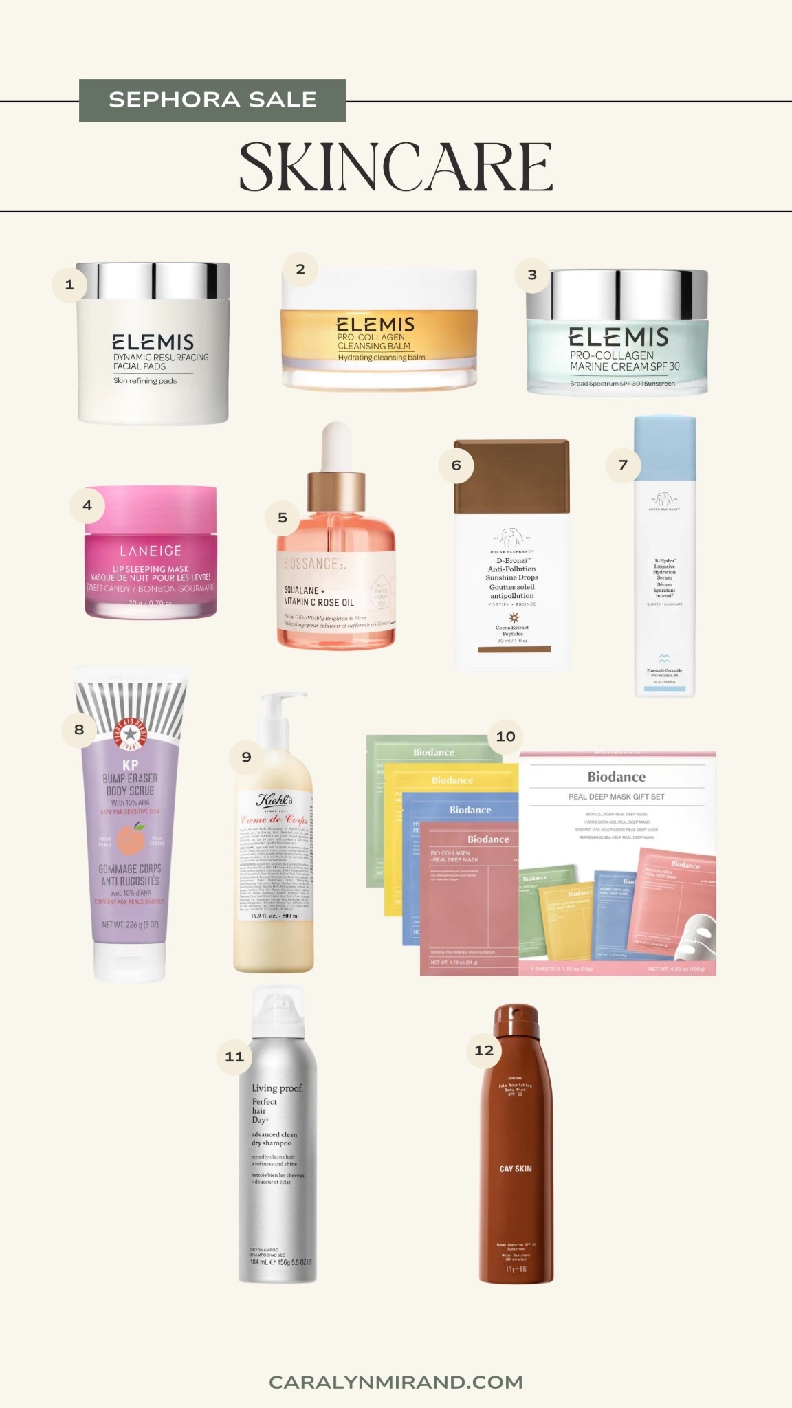 Skincare on sale during the Sephora sale event - up to 30% off using code SAVEMORE. 

#LTKStyleTip #LTKSaleAlert #LTKBeauty