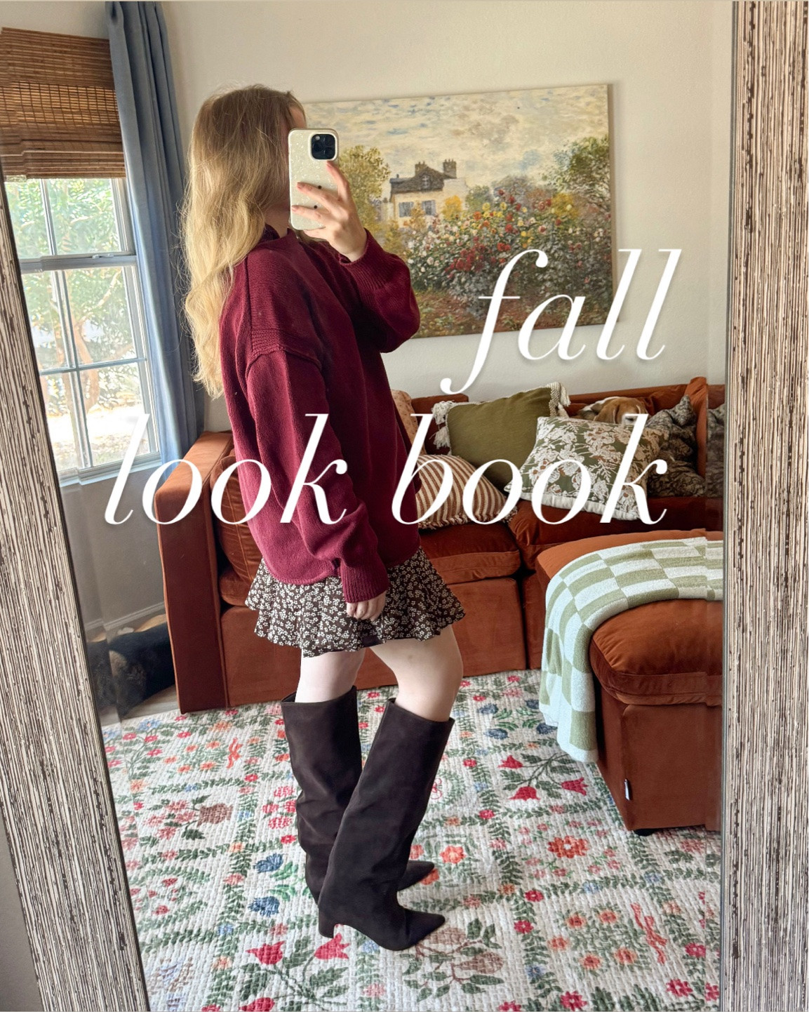fall outfit ideas. casual fall outfit. trendy fall outfits. oversized sweaters, lace shorts, fall boots 

beagle sweater is old, but it returns every fall in a new color. i’ll keep my eye out for it!

#LTKSeasonal #LTKSaleAlert #LTKootd