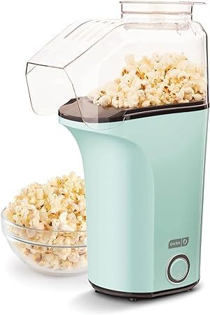 DASH Hot Air Popcorn Popper Maker with Measuring Cup to Portion Popping Corn Kernels + Melt Butte... | Amazon (US)