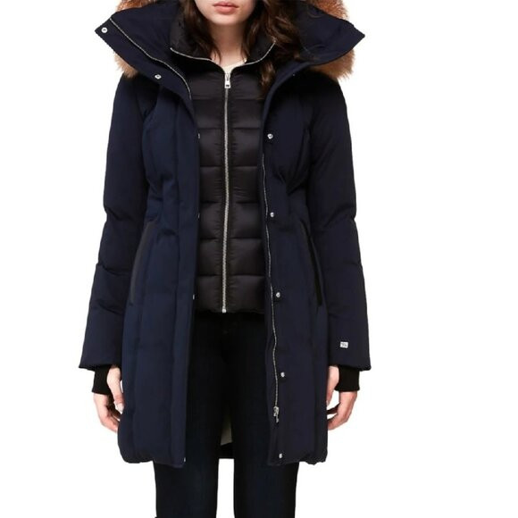 🎁Soia & Kyo Emelyn Fox Fur-Trim Cotton-Blend Parka | Poshmark