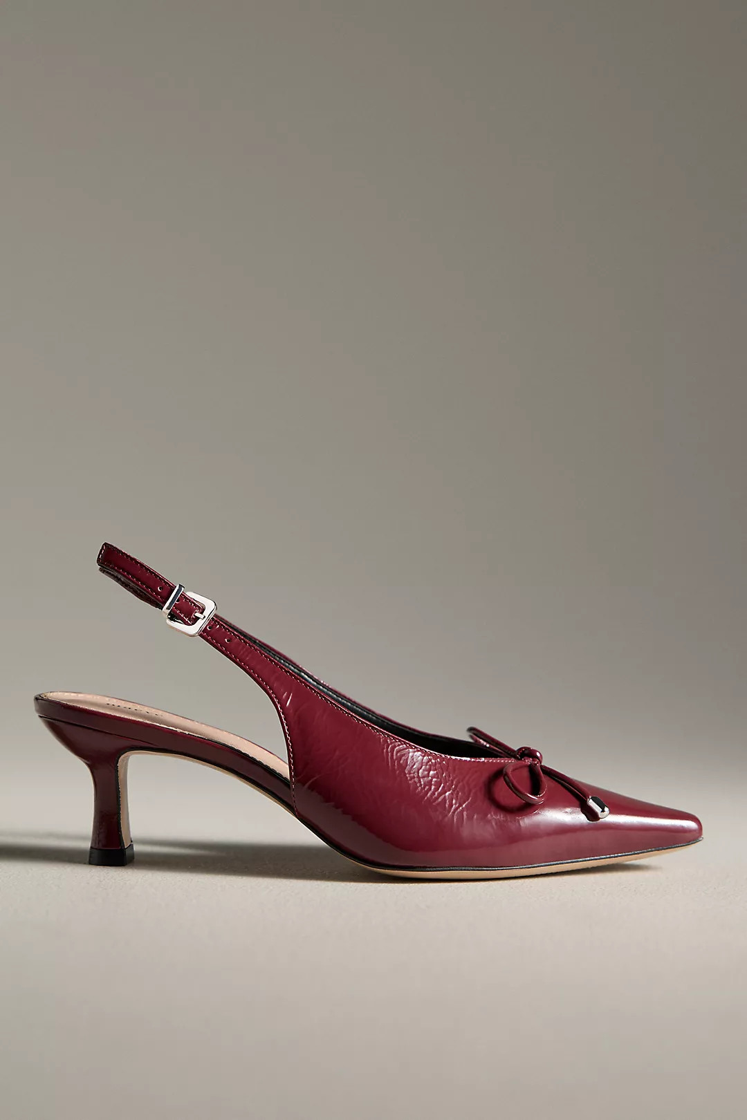 Maeve Pointed-Toe Slingback Heels | Anthropologie (US)