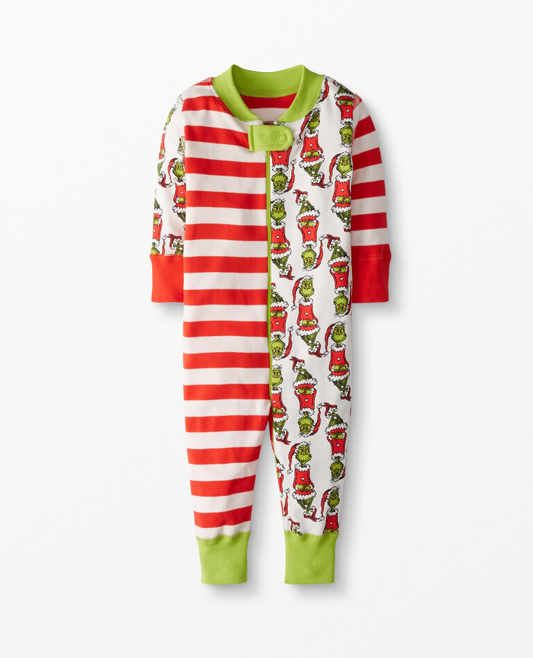 Dr. Seuss Grinch Baby Zip Sleeper | Hanna Andersson