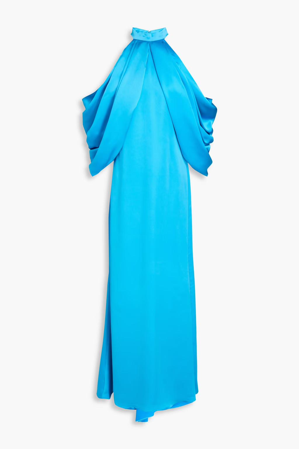 Draped satin gown | The Outnet (US and CA)