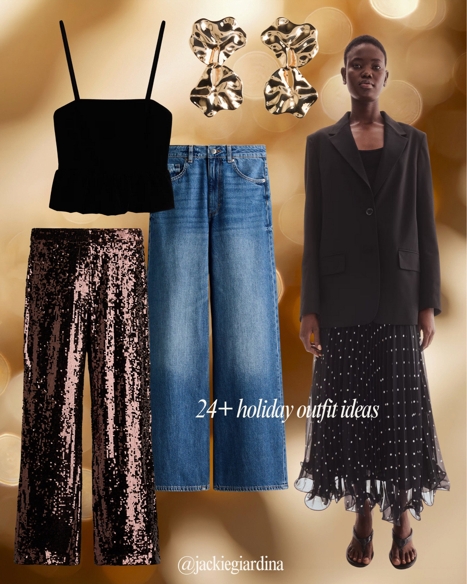 holiday outfits womens, christmas outfit women, holiday party outfits, holiday capsule wardrobe, sequin pants 

 

#LTKHoliday #LTKootd #LTKFindsUnder50