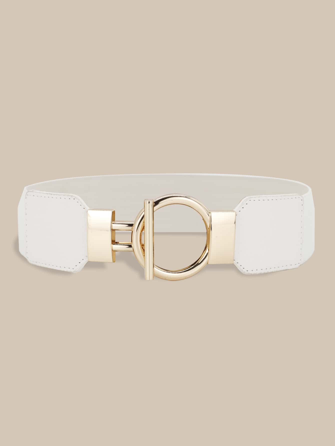O-ring Buckle Wide Belt | SHEIN